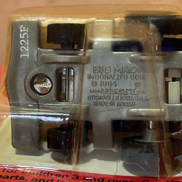 McDonald's Collectible Fastmacs Big Mac Squad Car 1984 - Picture 3 of 6